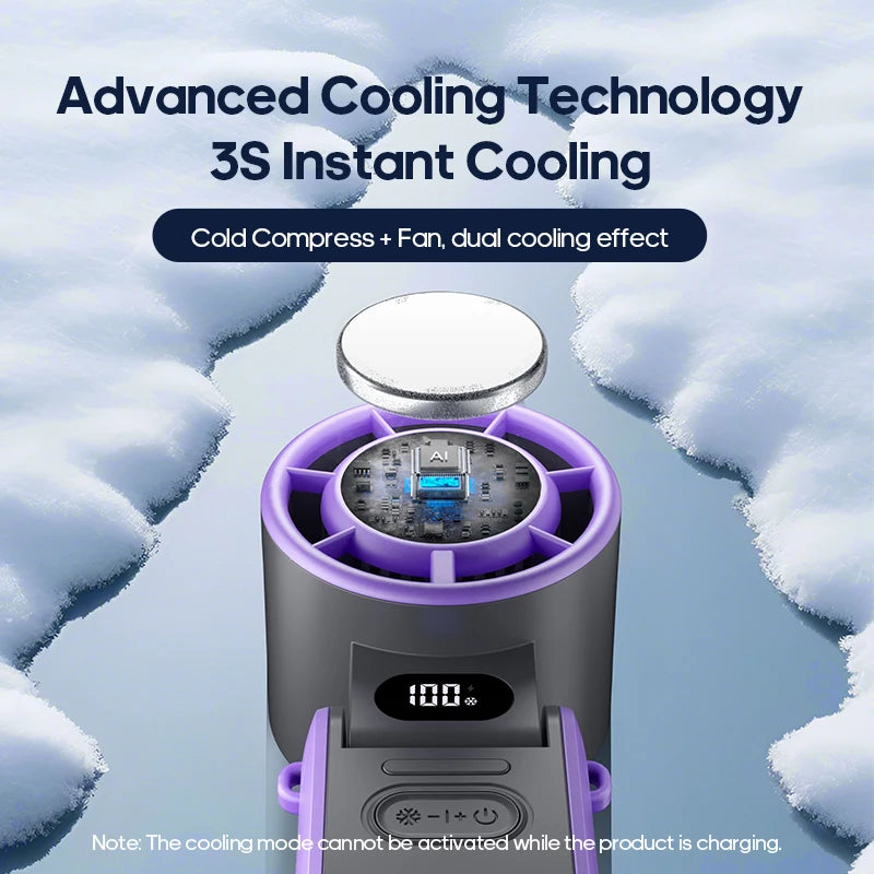 Rechargeable Outdoor Foldable Portable Handheld Mini Cooling Fan